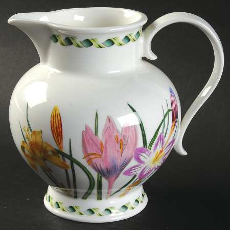 Ladies Flower Garden 16 Oz Bow Jug