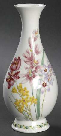 Ladies Flower Garden Bud Vase