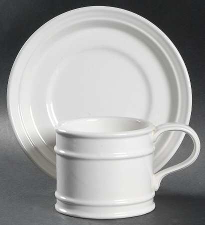 Meridian Flat Cup & Saucer Set