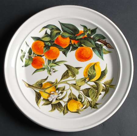 Oranges & Lemons 12" Chop Plate (Round Platter)
