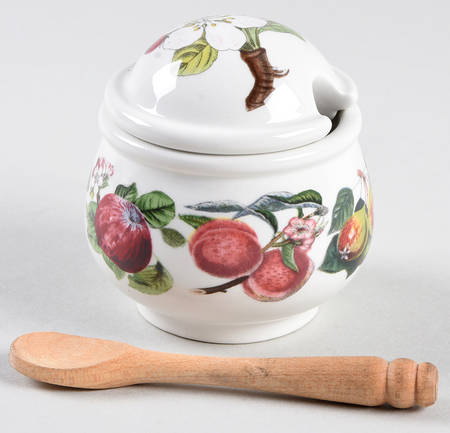 Pomona Mustard Jar & Lid with Spoon