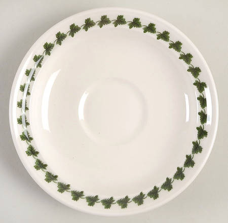 Pomona Saucer w/Laurel for Romantic Footed Cup