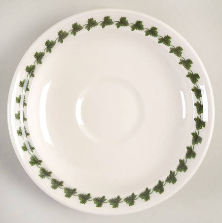 Pomona Saucer w/Laurel for Romantic Footed Cup