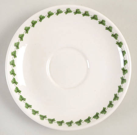 Pomona Saucer w/Laurel for Traditional Footed Cup