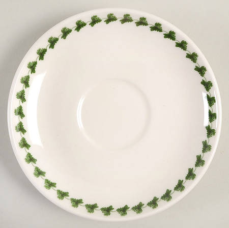 Pomona Saucer w/Laurel for Traditional Footed Cup