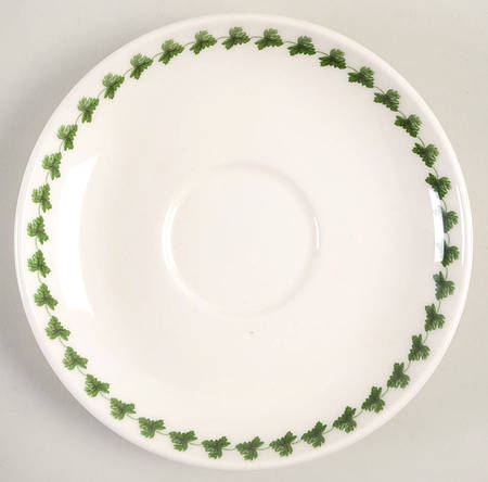Pomona Saucer w/Laurel for Traditional Footed Cup