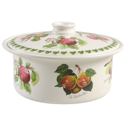 Pomona 1.75 Qt Drum Round Covered Casserole