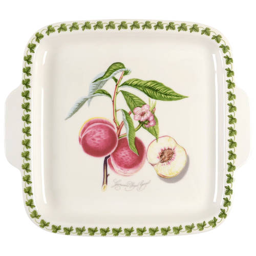 Pomona 11" Square Handled Serving Dessert Plate