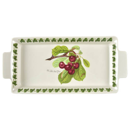 Pomona Large Handled Sandwich Tray (Fire & Ice)