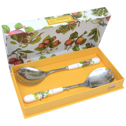 Pomona (2 Piece) Salad Set with Stainless Bowl by Portmeirion