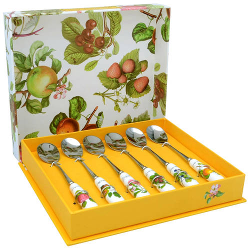 Pomona (Set of 6 Boxed Motifs) Teaspoon by Portmeirion