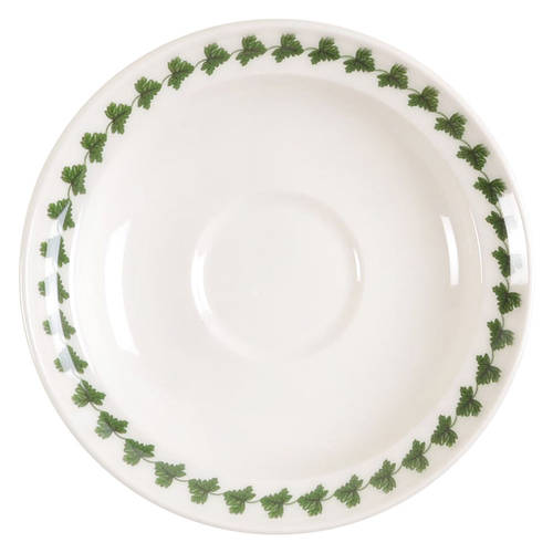 Pomona Saucer w/Laurel for Romantic Breakfast Cup