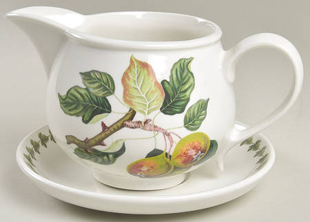 Pomona Gravy Boat & Underplate by Portmeirion