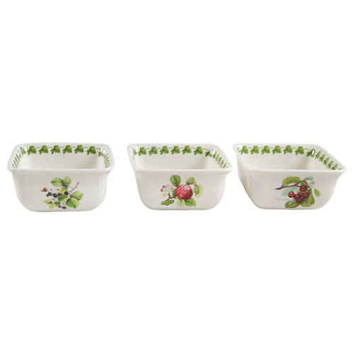 Pomona (Set of 3 Motif) 4" Square Mini Dish