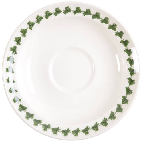 Pomona Saucer w/Laurel for Romantic Breakfast Cup