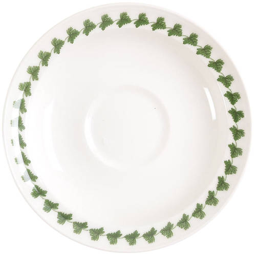 Pomona Saucer w/Laurel for Romantic Breakfast Cup