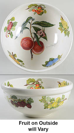 Pomona 11" Large Salad Serving Bowl by Portmeirion