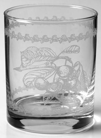 Pomona 8 Oz Glassware Etch Tumbler