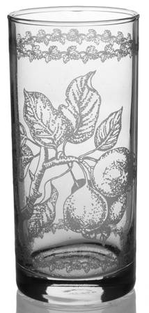 Pomona 12 Oz Etched Glassware Tumbler