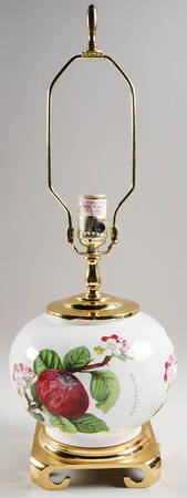 Pomona Globe Vase Lamp No Shade
