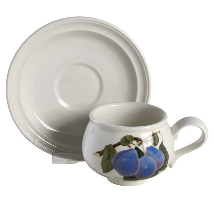 Pomona Romantic Footed Cup & Saucer Set