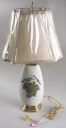 Pomona Tulip Vase Lamp & Shade