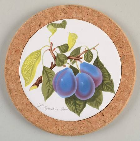 Pomona 7" Round Cork Back Trivet