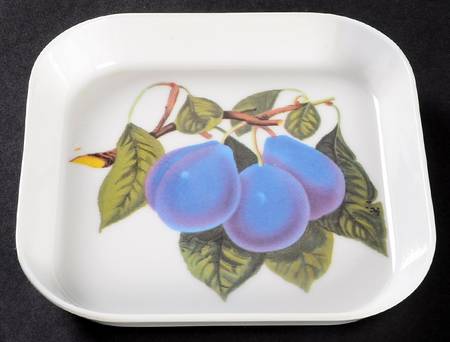 Pomona 5" Square Melamine Tray by Portmeirion