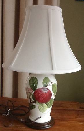Pomona Canton Vase Lamp & Shade