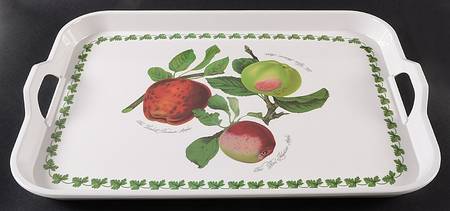 Pomona 20" Rectangular Handled Melamine Serving Tray