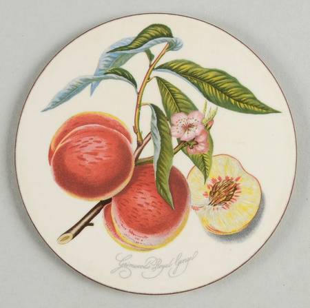 Pomona Cork Back Round Coaster