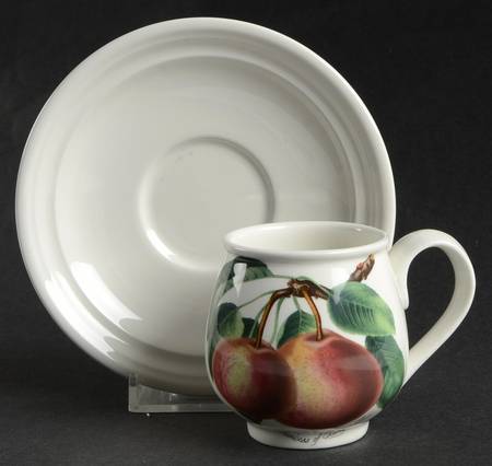 Pomona Mocha Cup & Saucer Set