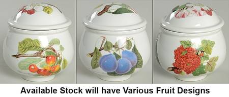 Pomona Sugar Bowl & Lid by Portmeirion