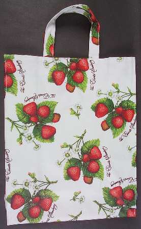 Pomona Matt PVC Medium Gusset Bag