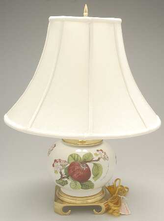 Pomona Globe Vase Lamp & Shade