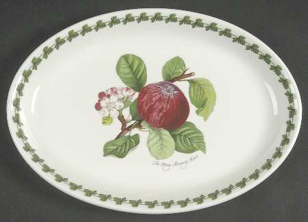 Pomona 10" Oval Steak Platter with Laurel