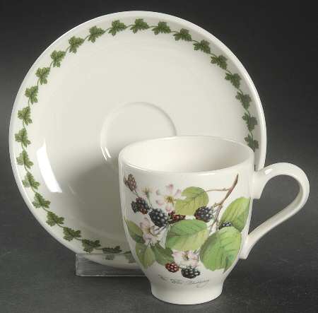 Pomona Flat Demitasse Cup & Saucer Set
