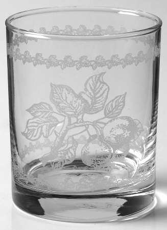 Pomona 8 Oz Glassware Etch Tumbler