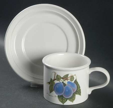 Pomona Drum Breakfast Cup & Saucer Set