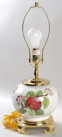 Pomona Globe Vase Lamp No Shade