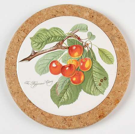 Pomona 7" Round Cork Back Trivet