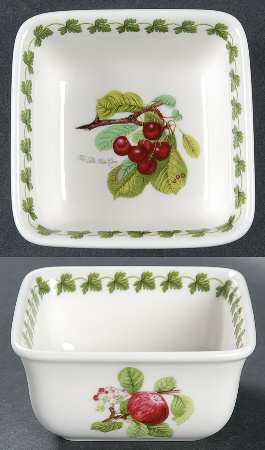 Pomona 4" Square Mini Dish by Portmeirion