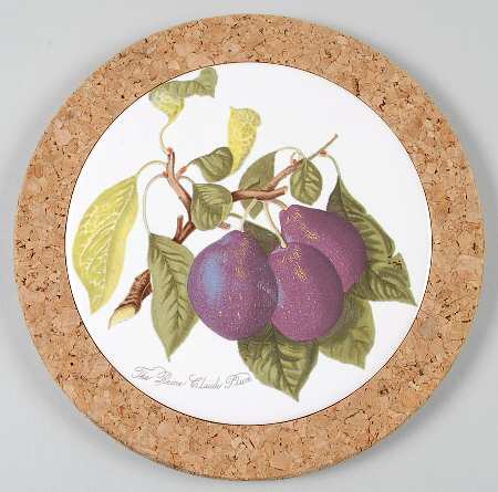 Pomona 7" Round Cork Back Trivet