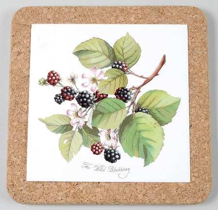 Pomona 7" Square Cork Back Trivet