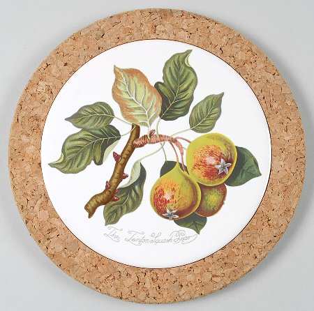 Pomona 7" Round Cork Back Trivet