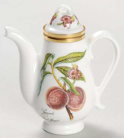 Pomona Coffee Pot Miniature Box with Hinged Lid