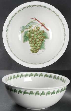 Pomona 10" Sovereign Shape Salad Bowl by Portmeirion