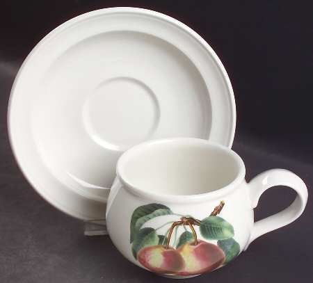 Pomona Romantic Breakfast Cup & Saucer Set