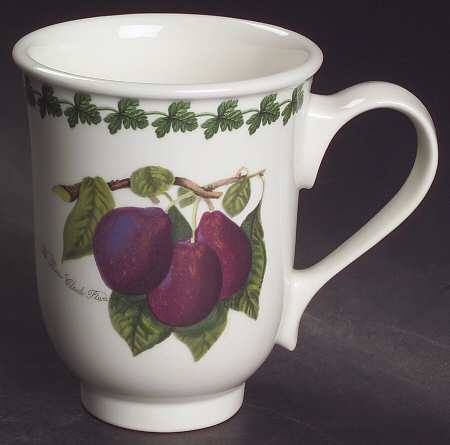 Pomona Beaker (English Mug) with Border by Portmeirion