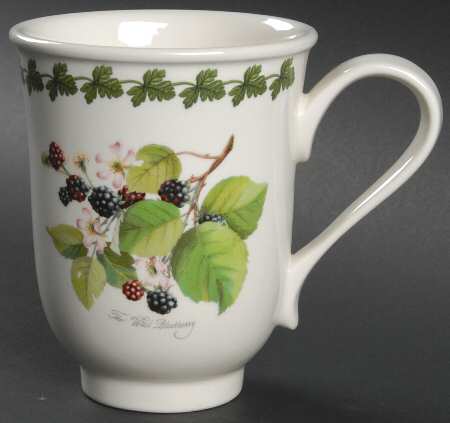 Pomona Beaker (English Mug) with Border